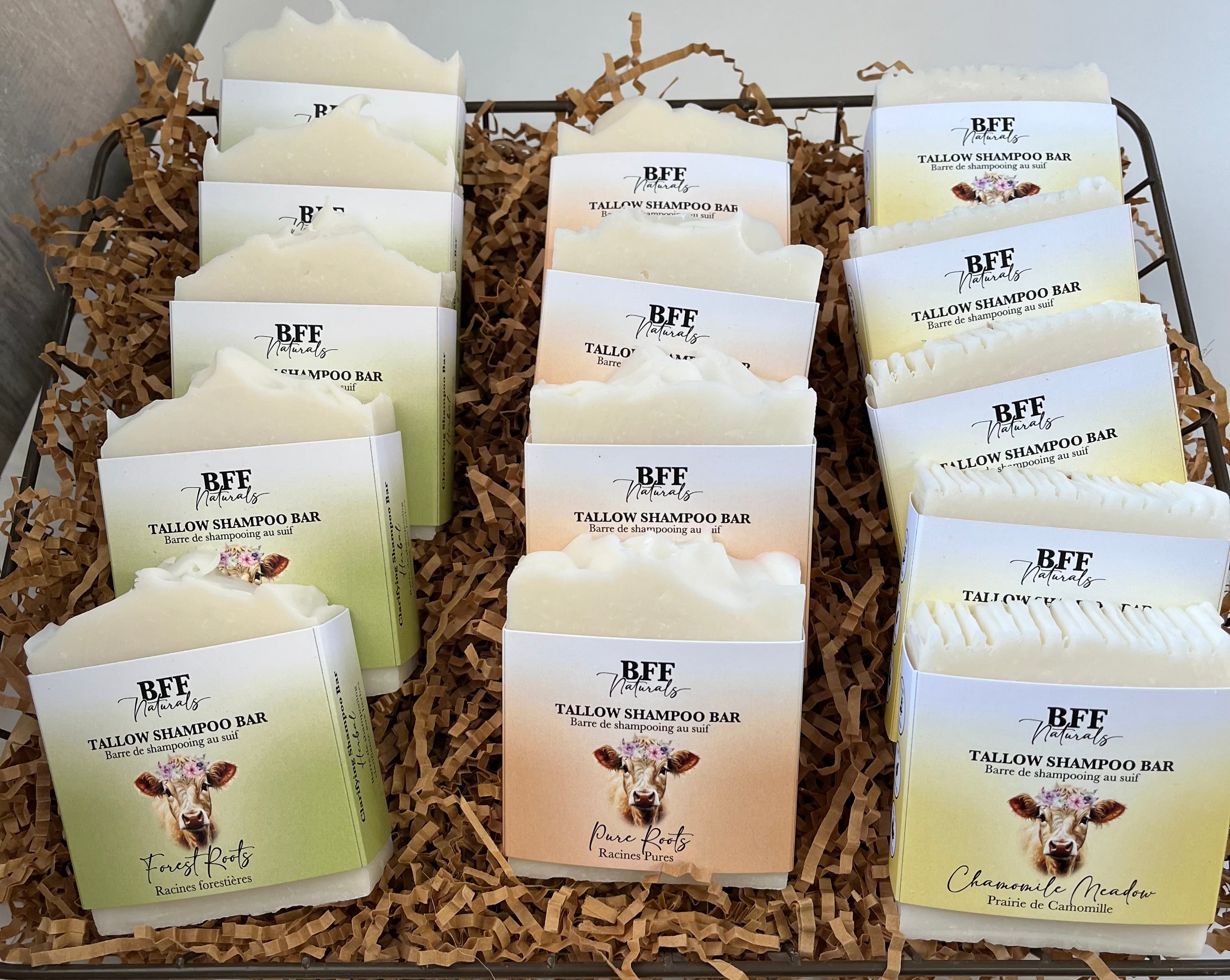 Tallow Shampoo Bars